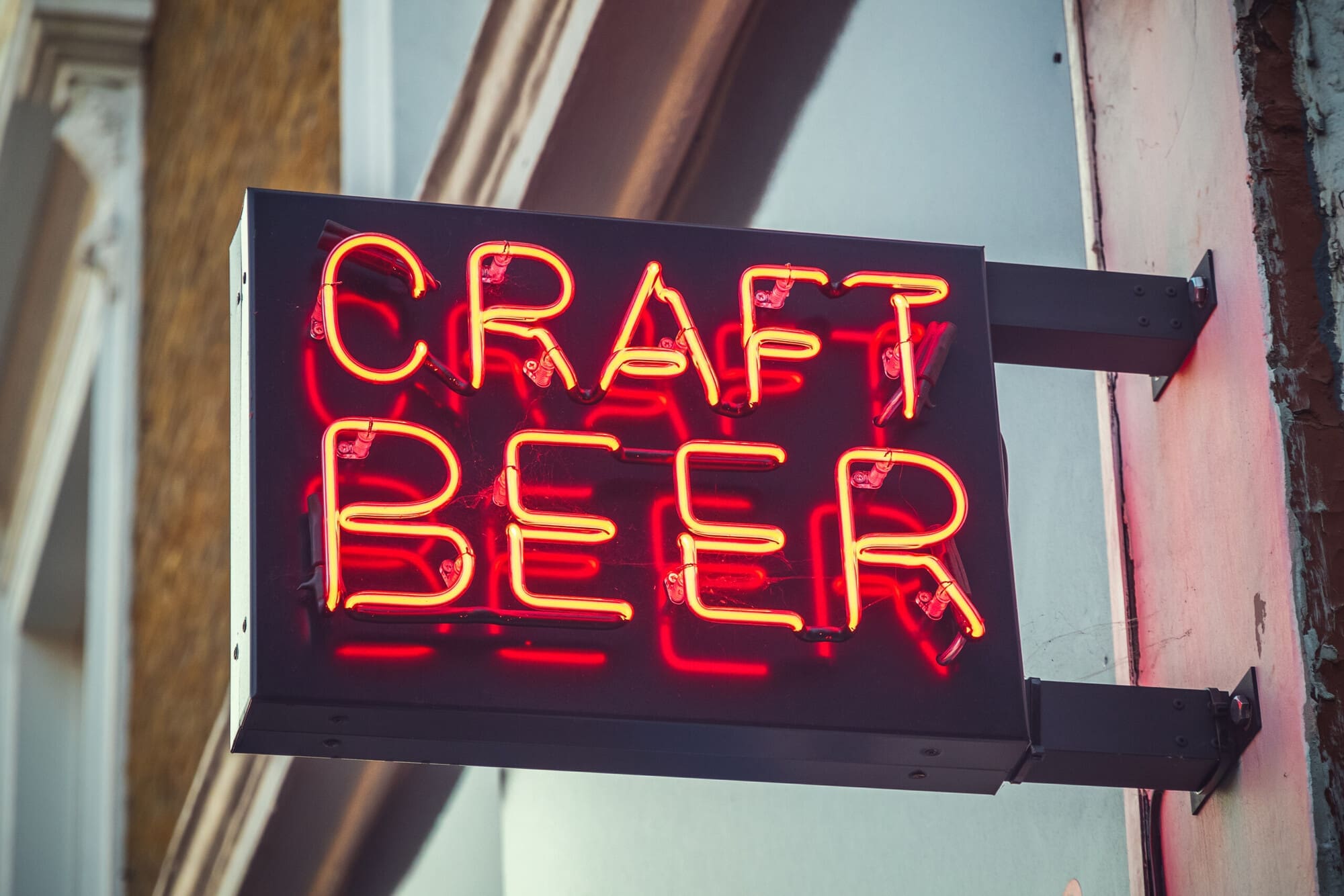 Craft Beer Business Sign