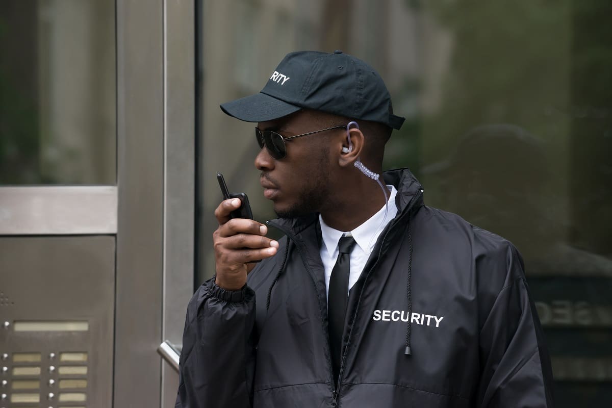 Security guard work experience
