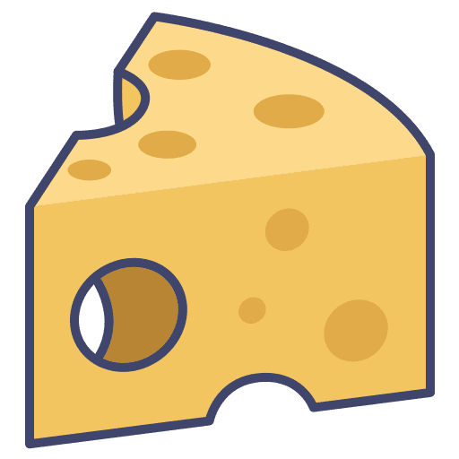 Cheese Speciality Food Store Cartoon