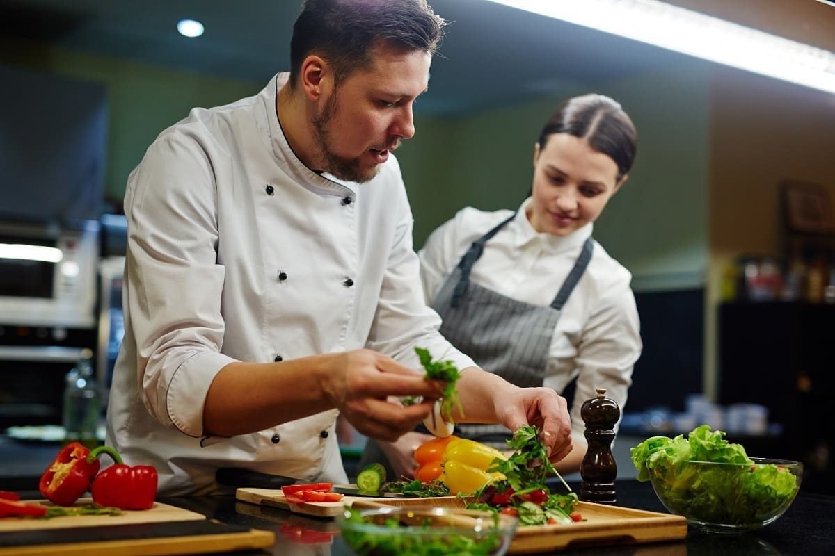 Chef de partie training