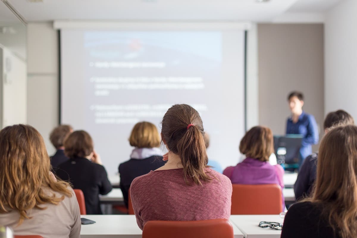 Chid social workers training on how to spot abuse