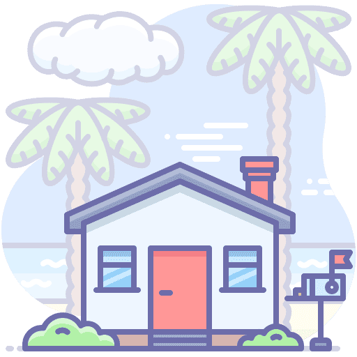 Holiday Rental Business Cartoon
