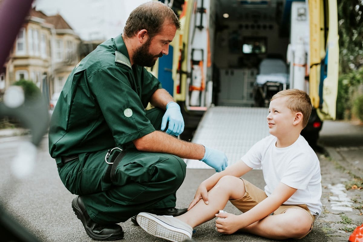 Paramedic following legislation