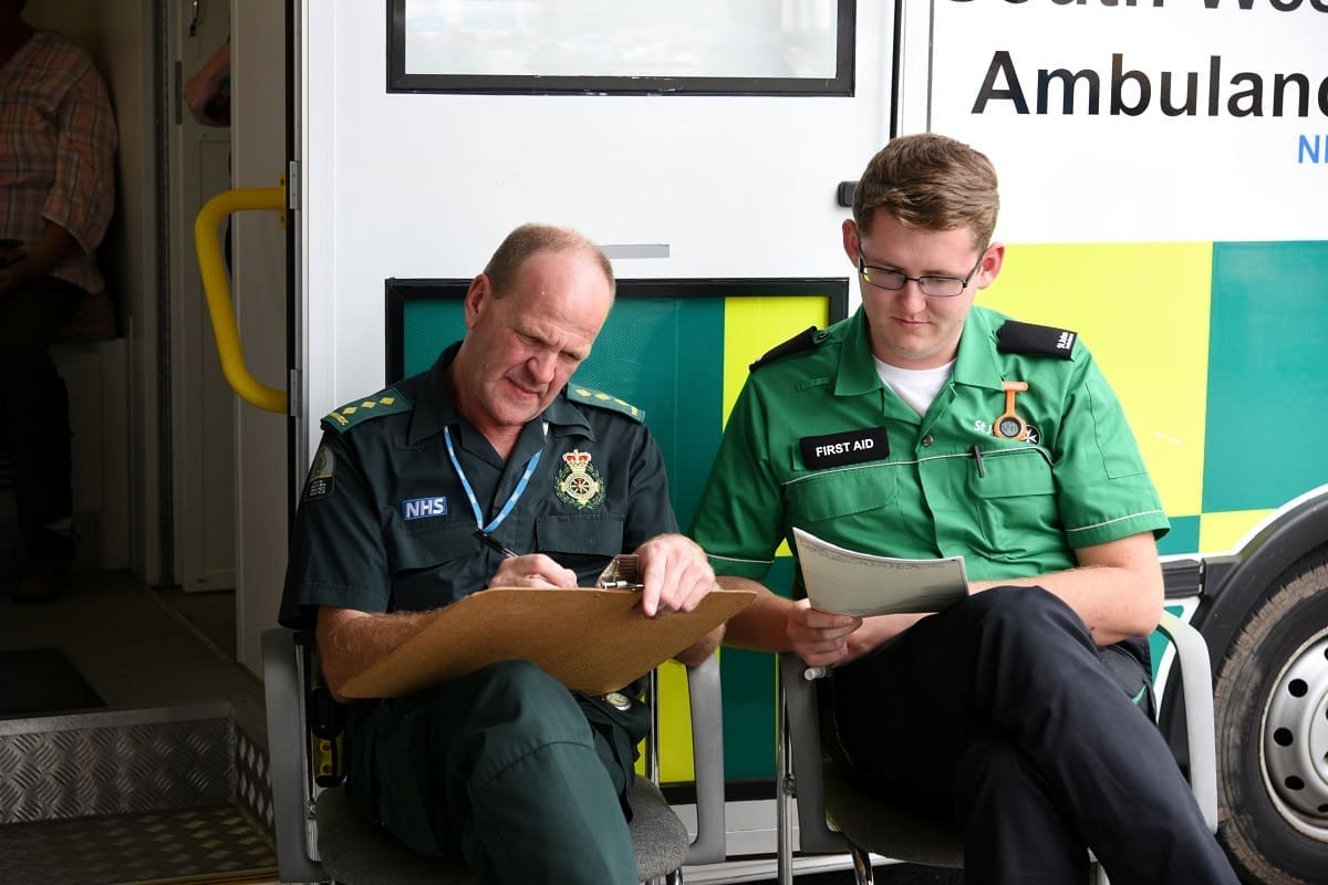 Paramedic with safeguarding concern