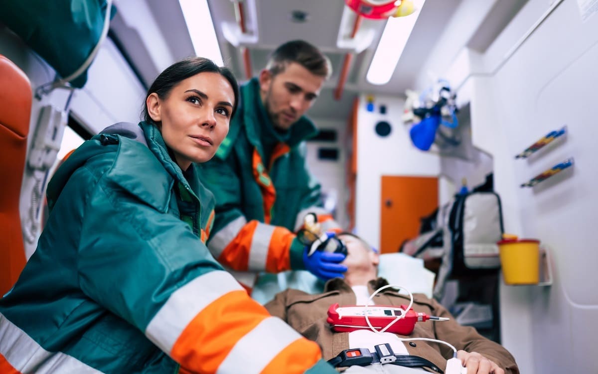 Paramedics after safeguarding training