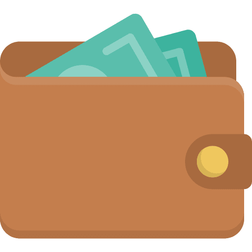 Wallet Cartoon
