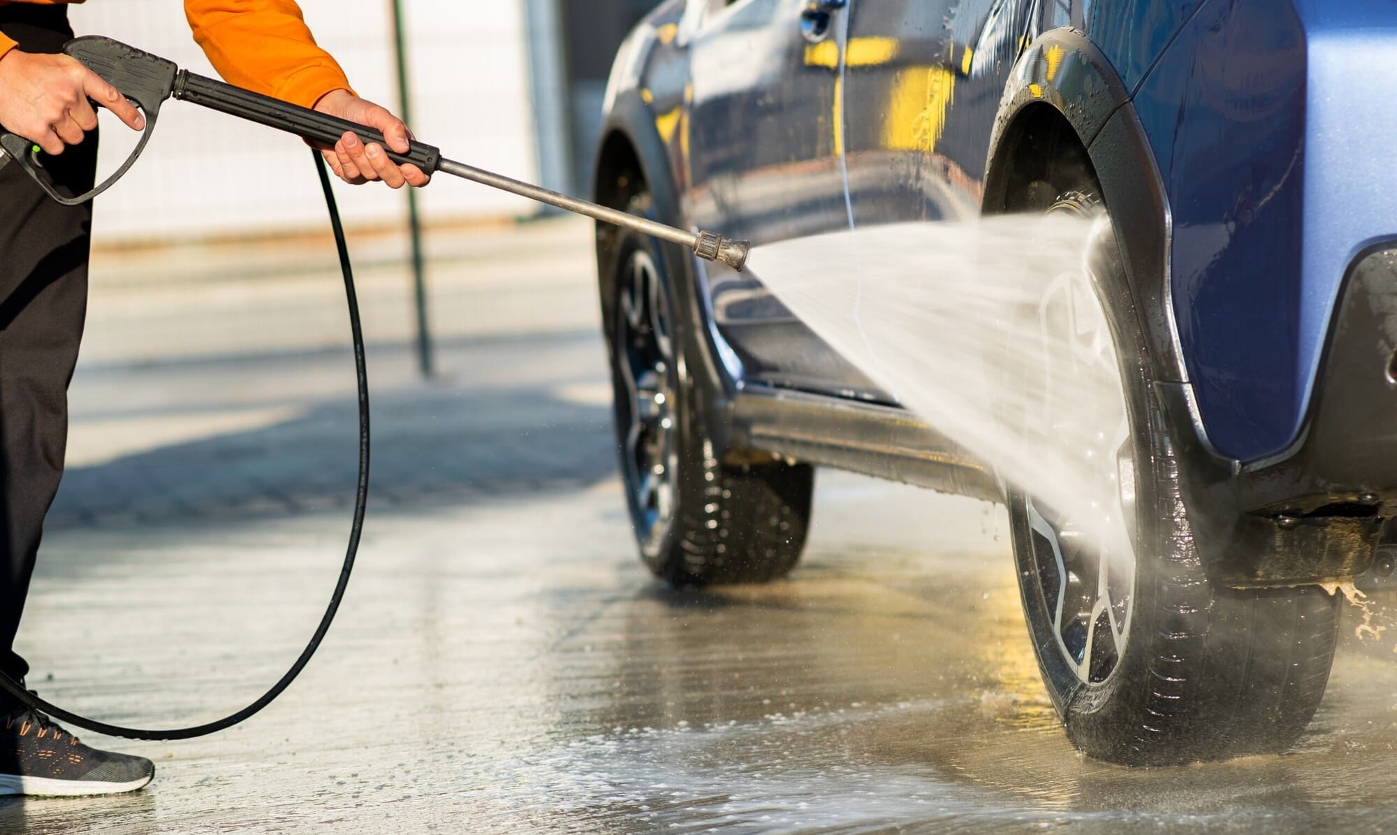 Washing Car