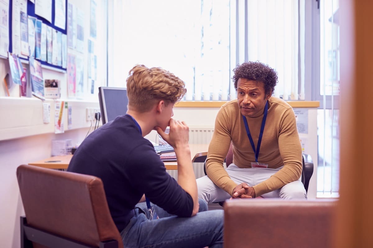 Teacher following safeguarding legislation