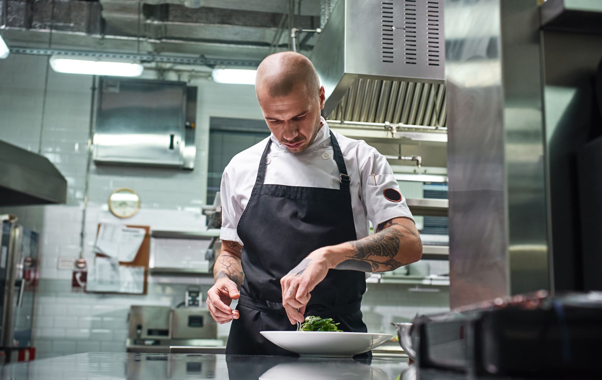 Agency Chef in the Kitchen
