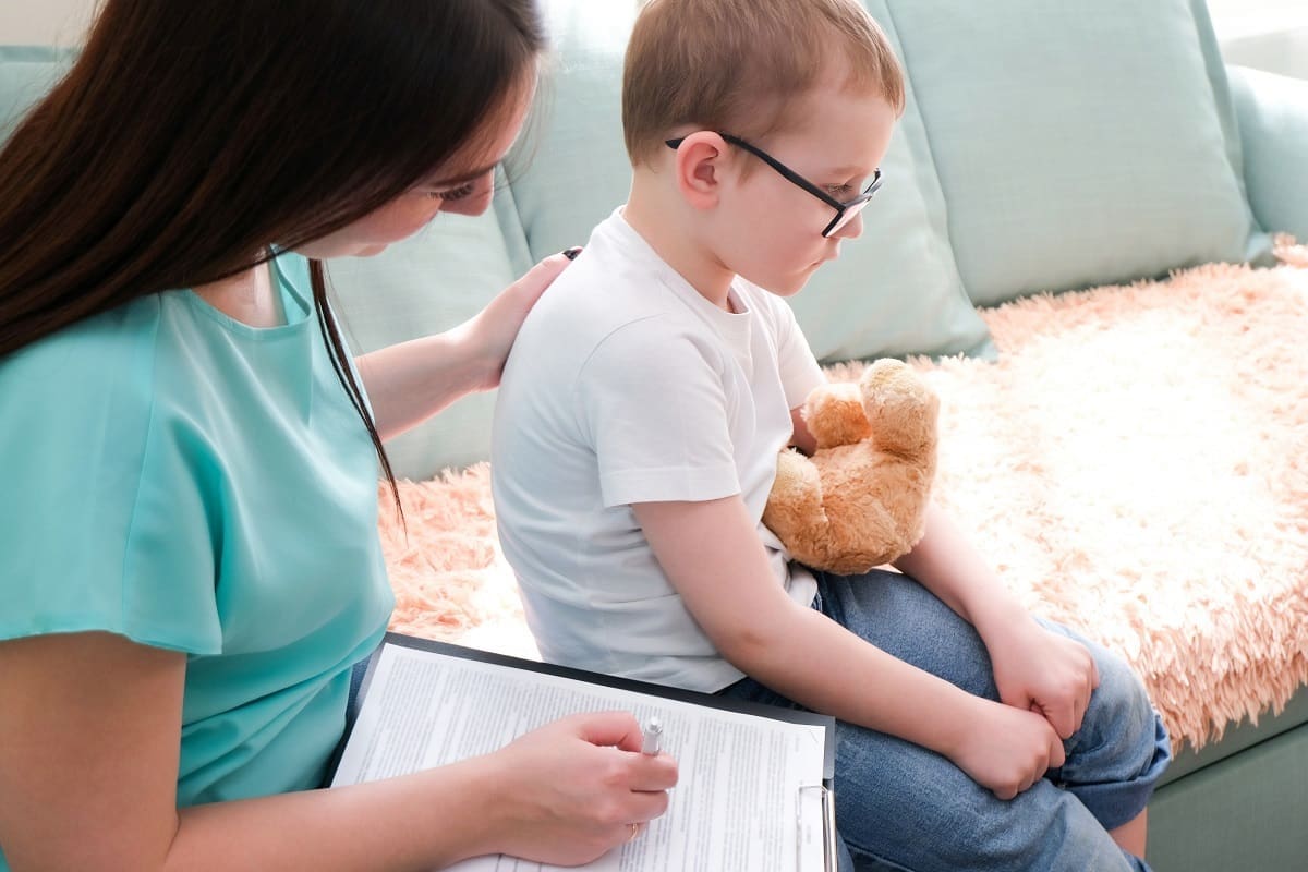 Child psychologist after renewing training