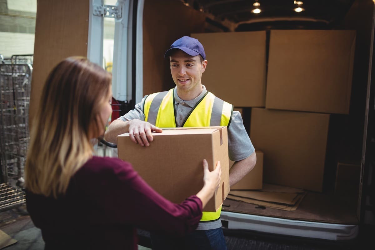 Delivery driver working self employed