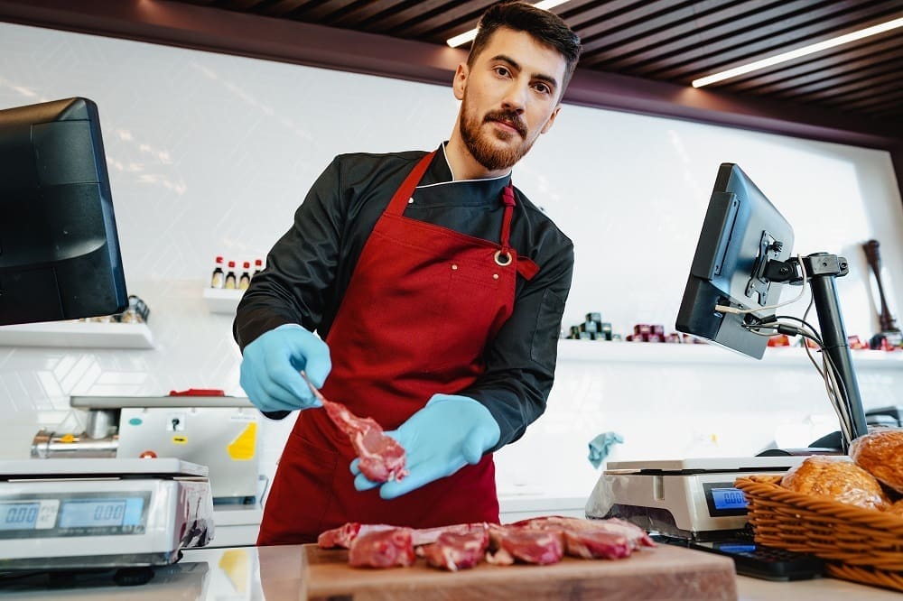 Food Hazards in a Butchers Shop
