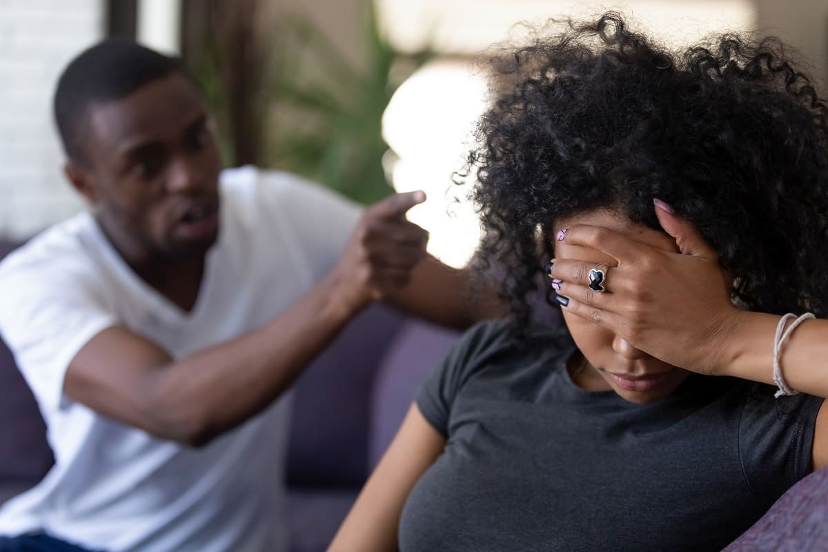 Scared girl at risk of abuse