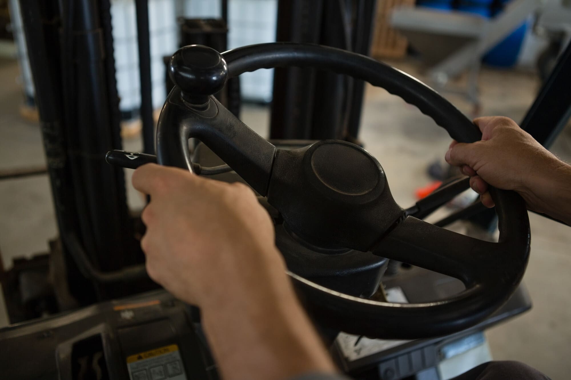 Driving Forklift scaled