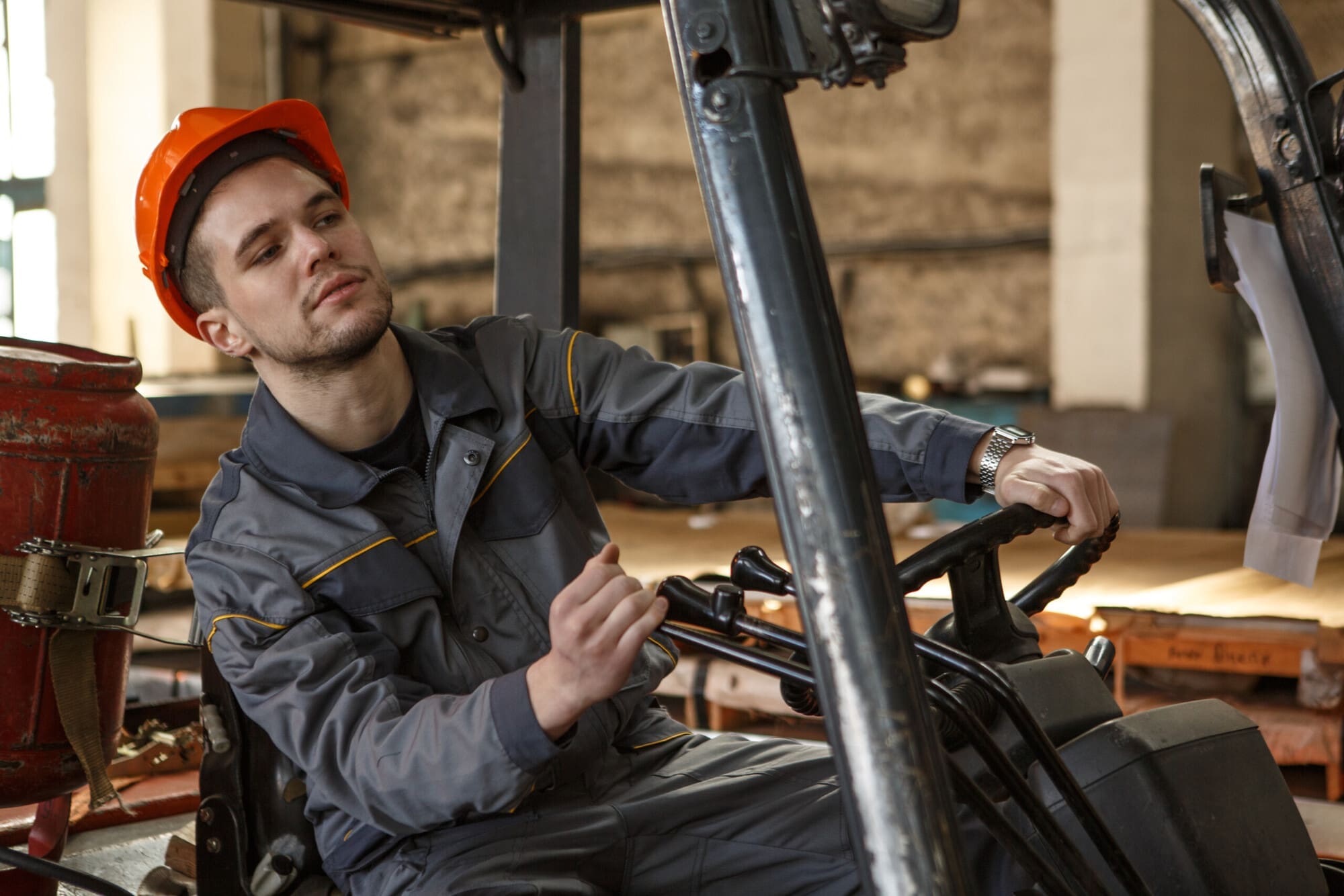 Forklift Driving