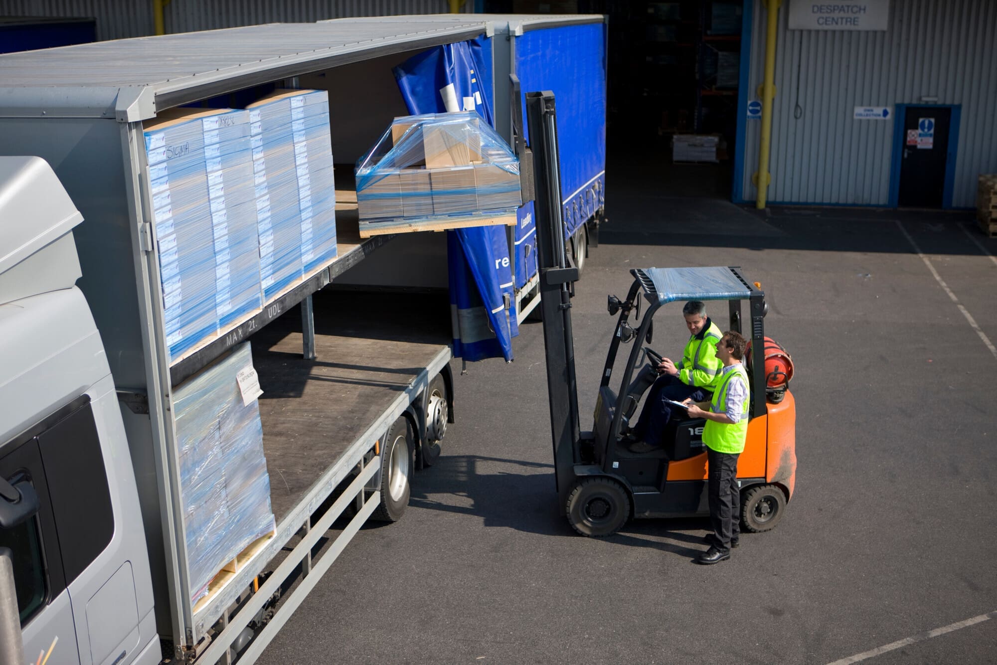 Forklift training health and safety