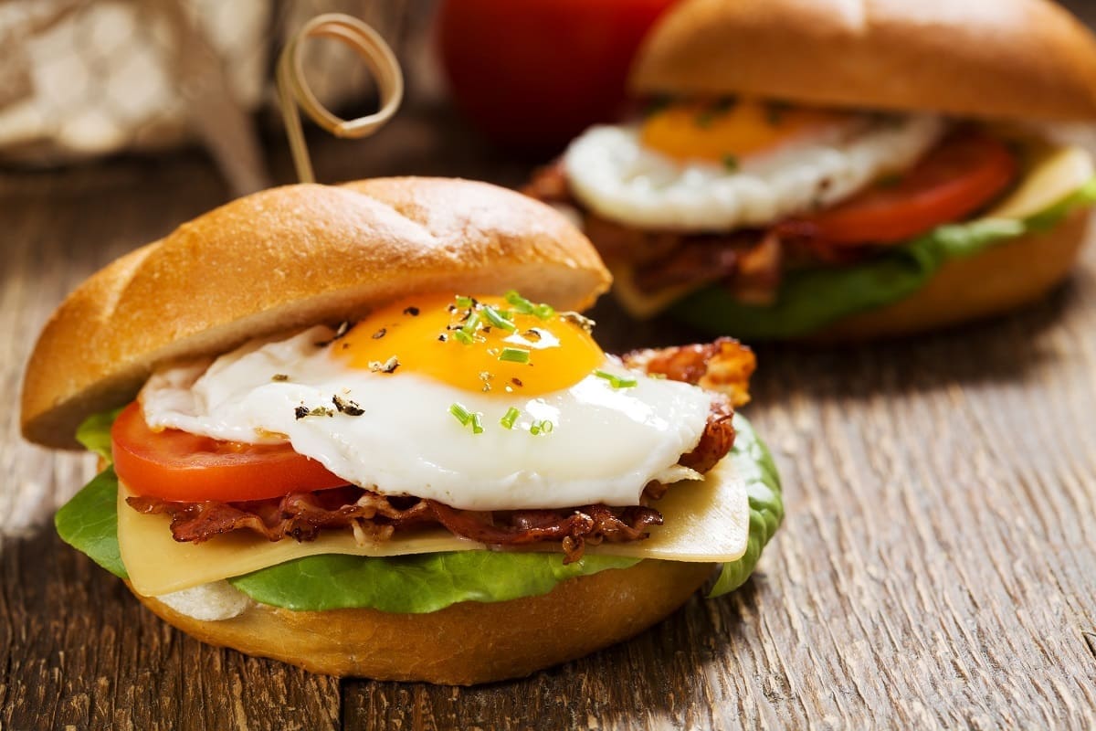 Sandwich with allergen