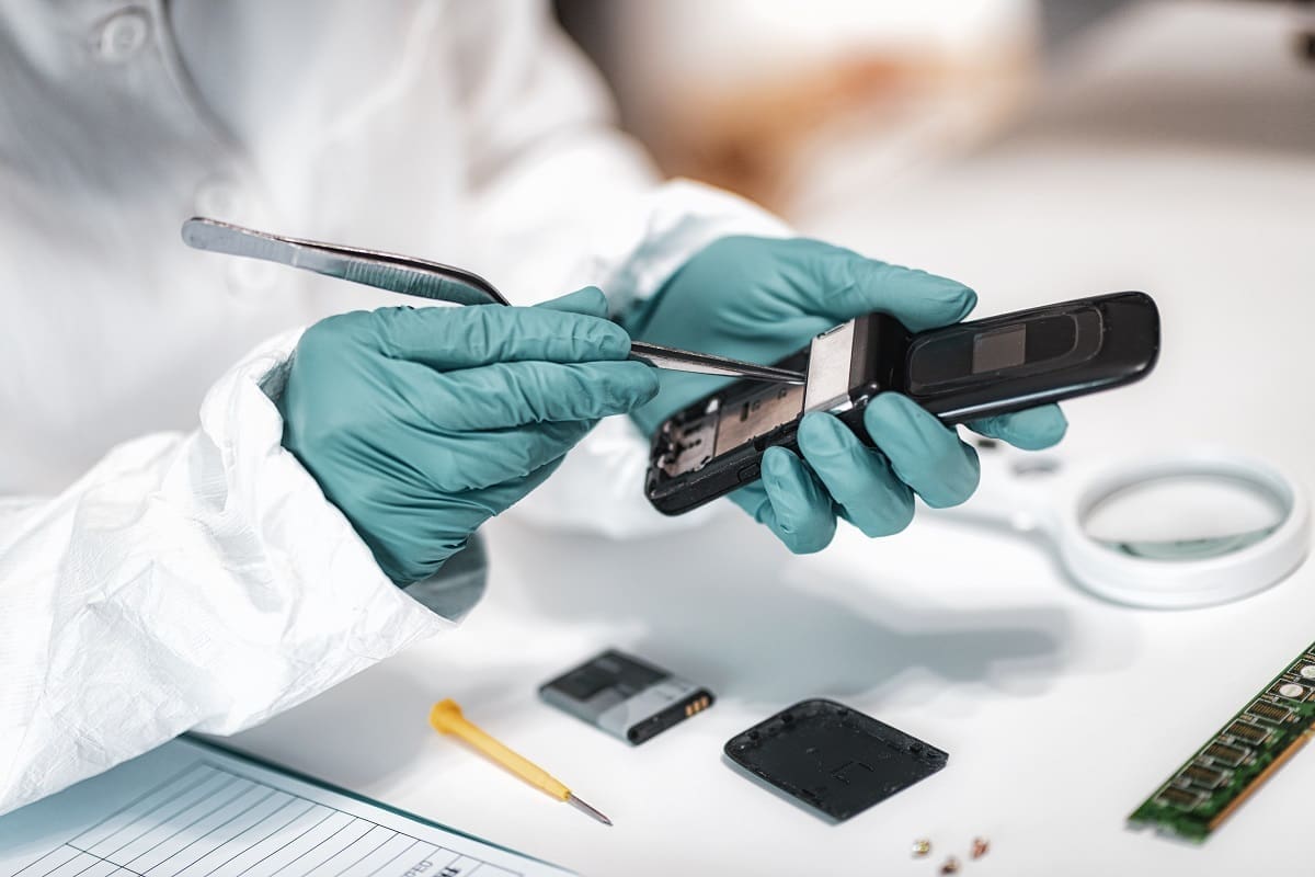 Specialising in digital forensics