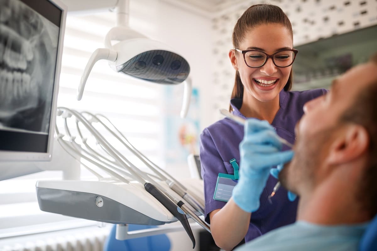 Dental nurse becoming senior dentist
