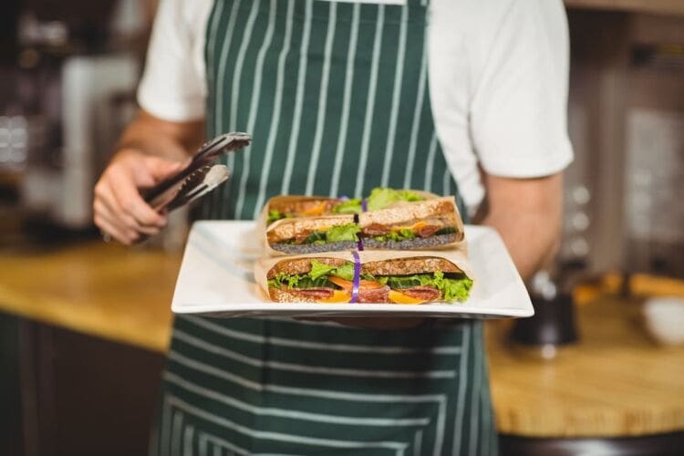 Guide for sandwich shop