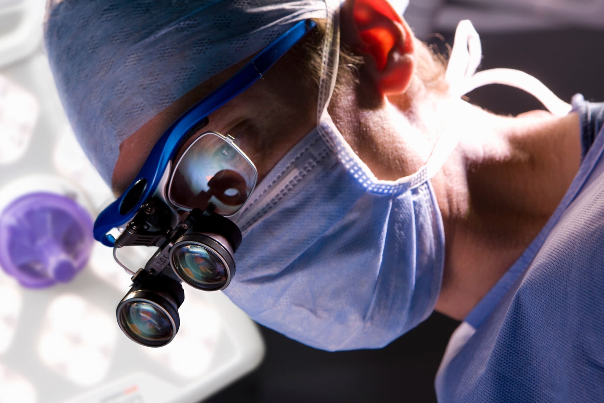 Surgeon doing Surgery