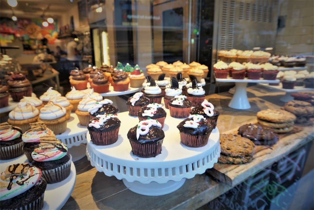Dessert parlour front window