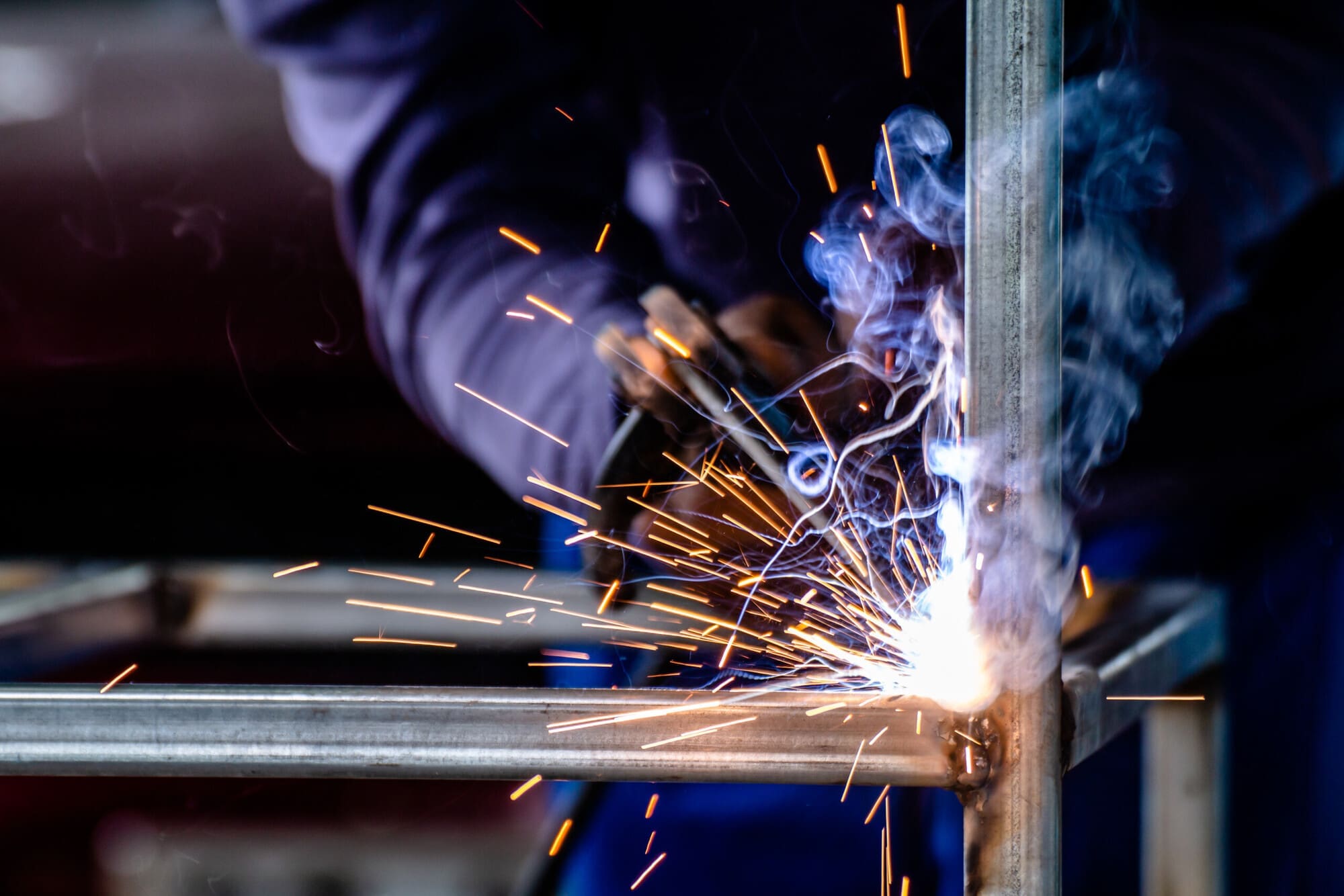 Welding Sparks
