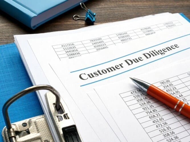 money laudering arrest Customer Due diligence for anti money laundering