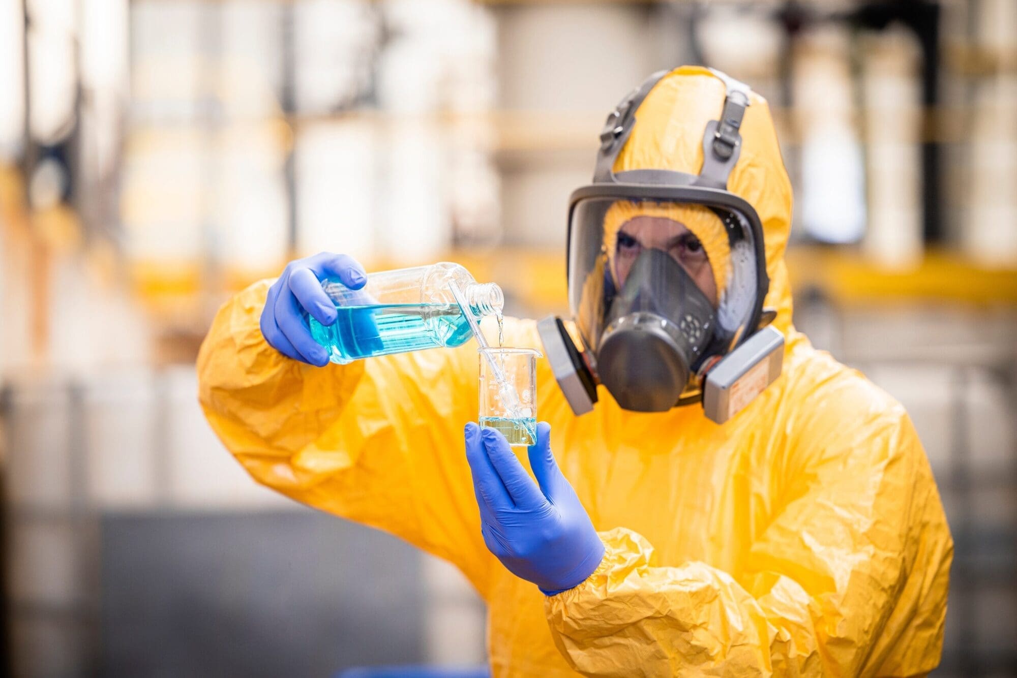 Training around hazardous substances