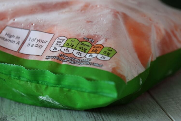 Food Label information