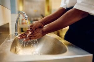 How to check a food hygiene score